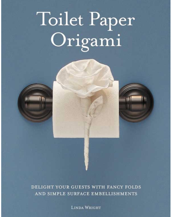 Toilet Paper Origami Book Cover CGSP