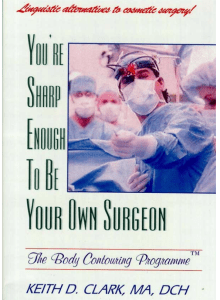 You're Sharp Enough To Be Your Own Surgeon Book Cover CGSP