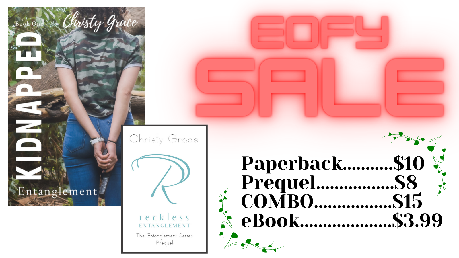 kidnapped entanglement eofy sale promo long